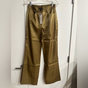 FRENCH CONNECTION CAMMIE SHIMMER FLARE PANTS